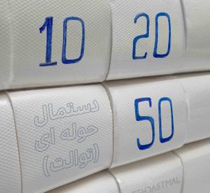 دستمال کاغذی حوله ای توالت ( مخزنی ) پلاس+